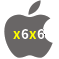 Aplicativo x6x6 para iOS