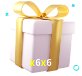 Receba seus bônus de boas-vindas no x6x6