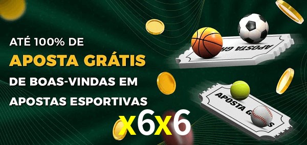 x6x6 Ate 100% de Aposta Gratis